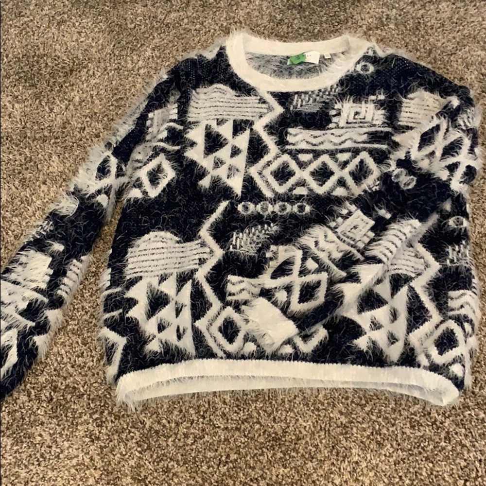 Fuzzy sweater